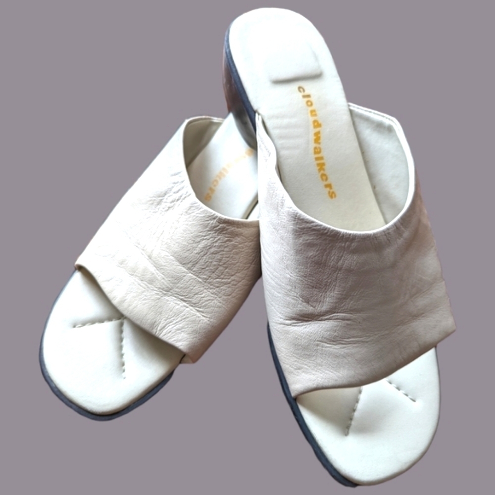 Cloud Walkers Women's Cupid Leather Sandals Size 10WW